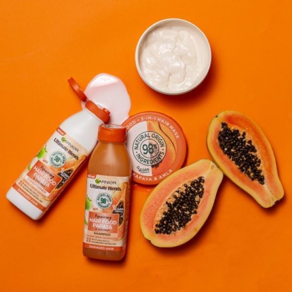 Garnier Ultimate Blends Hair Food Papaya Balíček