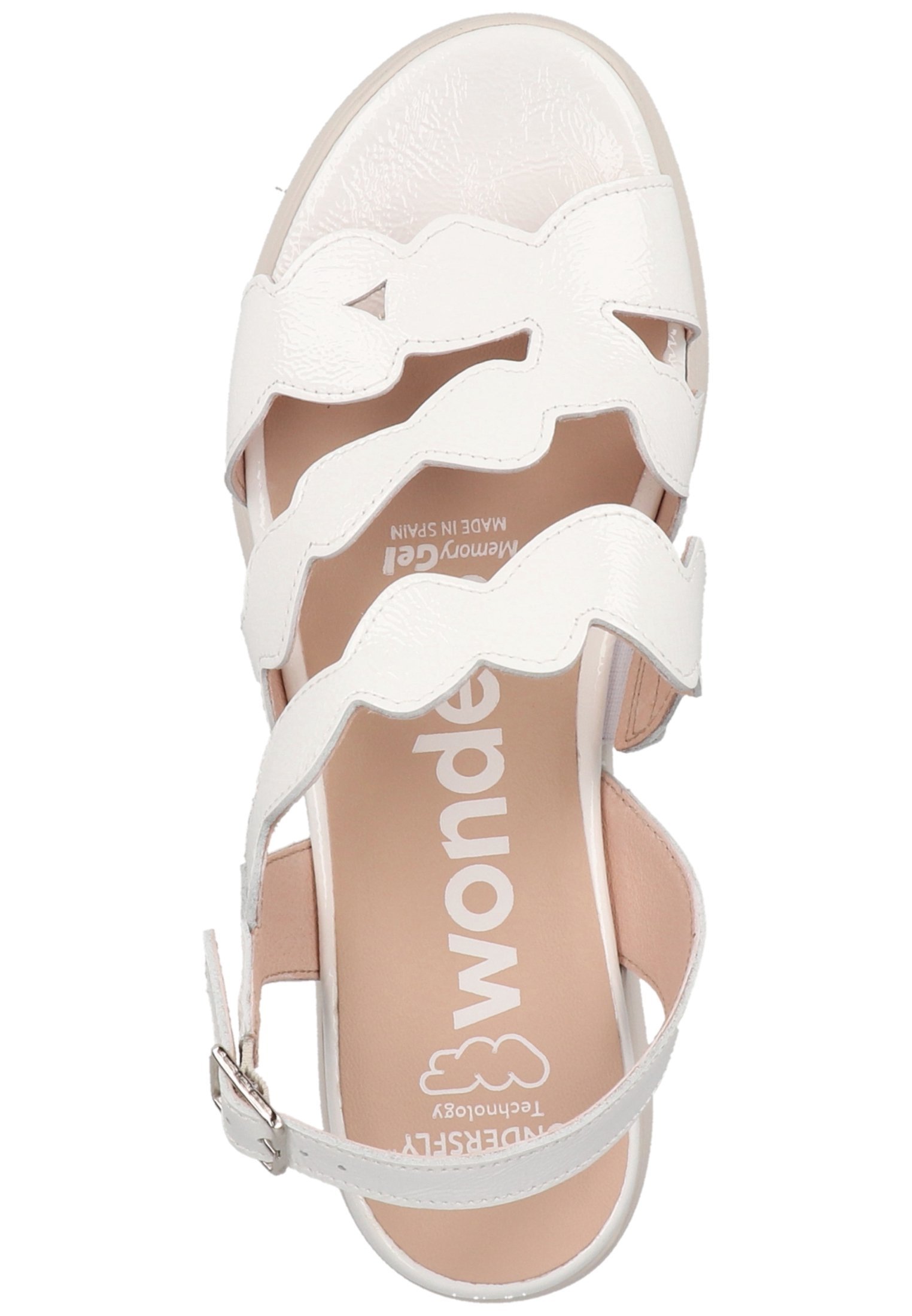 Sandales de marche WONDERS - blanches