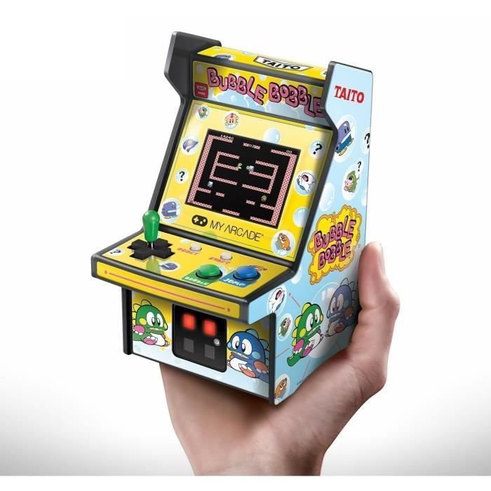 Retro Mini Arcade Terminal - Meine Spielhalle - BUBBLE BOBBLE
