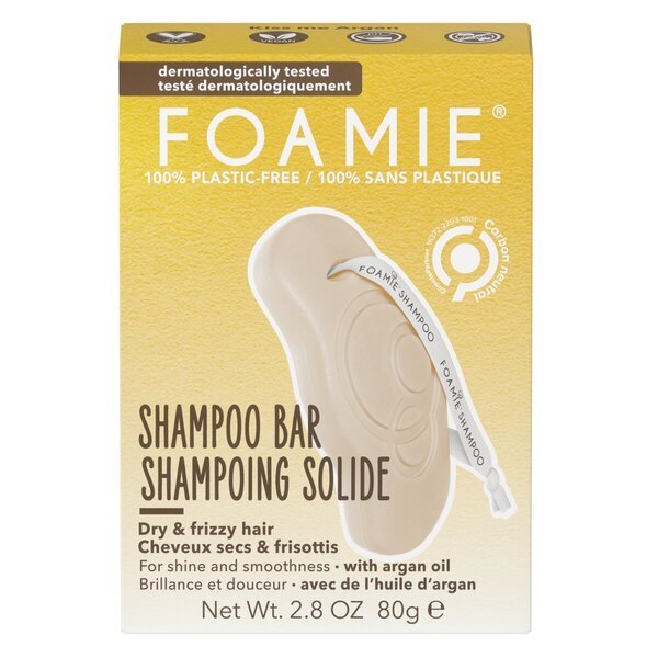 Tuhý šampón Foamie Kiss Me Argan 80g