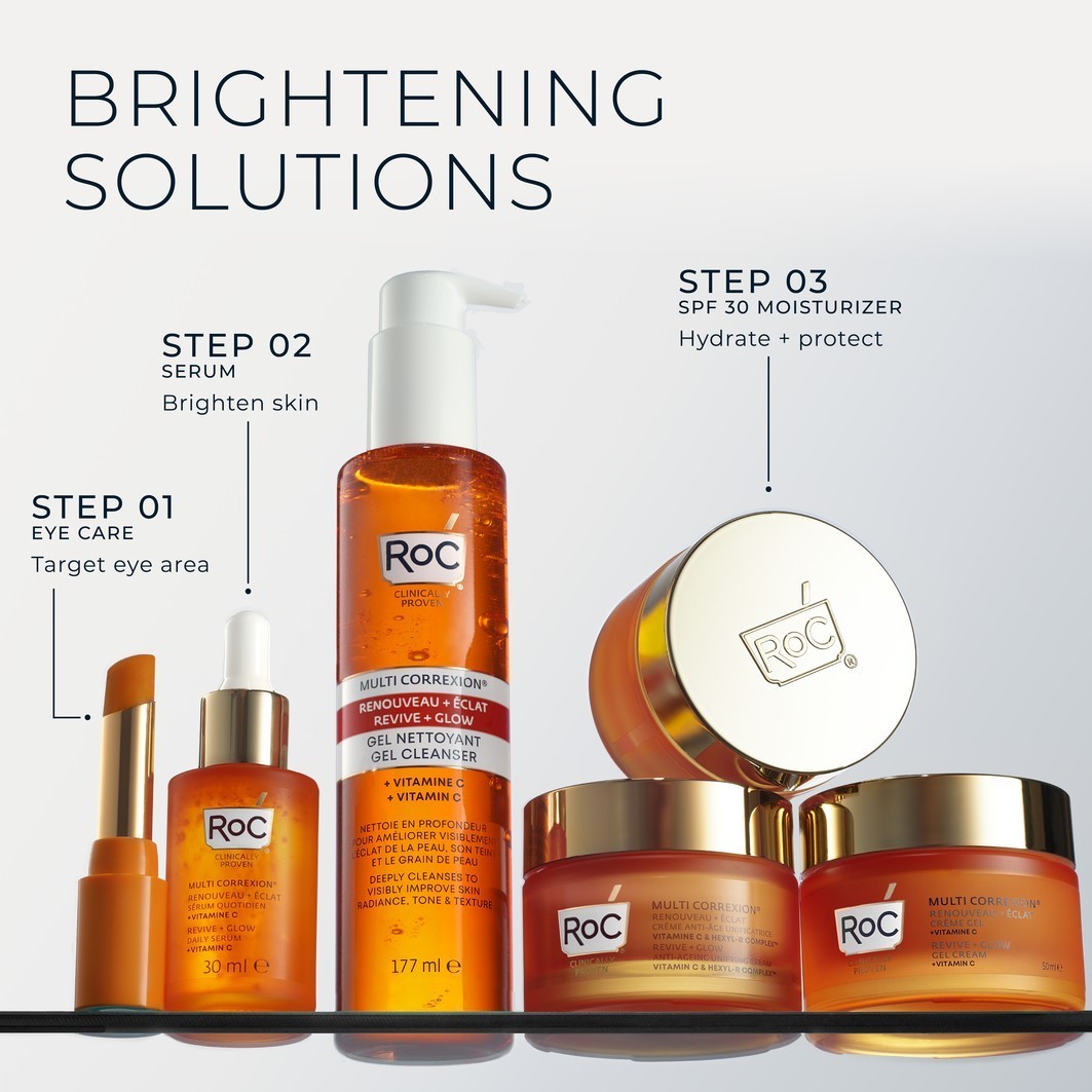 RoC serum s vitaminom C Multi Correxion Revive + Glow Multi Correxion Revive+Glow Daily - 30 ml