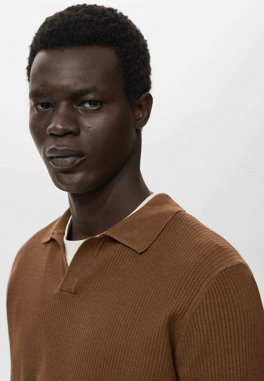 Haut à manches longues Mango - marron
