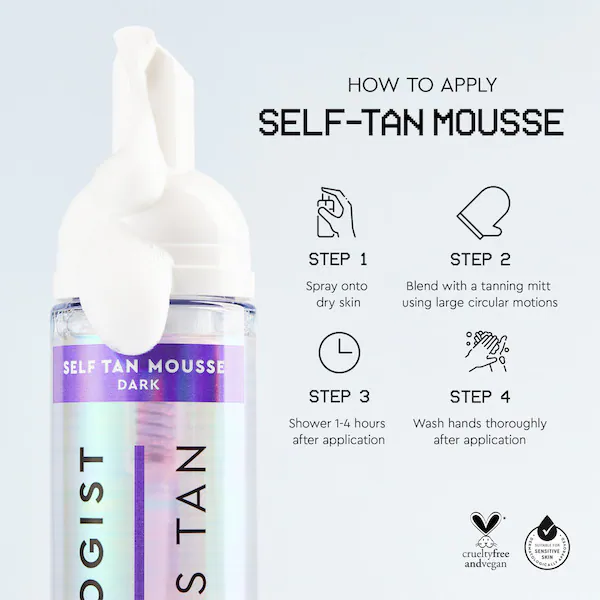 Tanologist Clear Selbstbräunungsmousse Medium