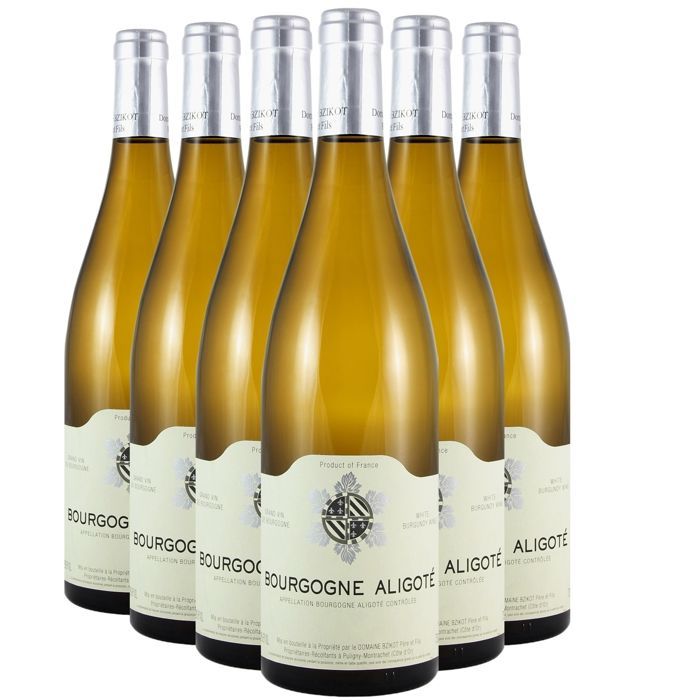 Domaine Bzikot Bourgogne Aligoté 2022 - Vino Blanco Borgoña (6x75cl)