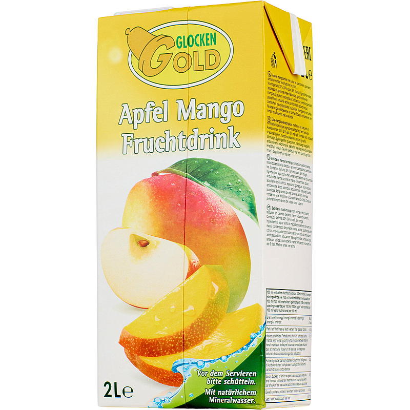 Jus 2 l pomme/mangue Glockengold