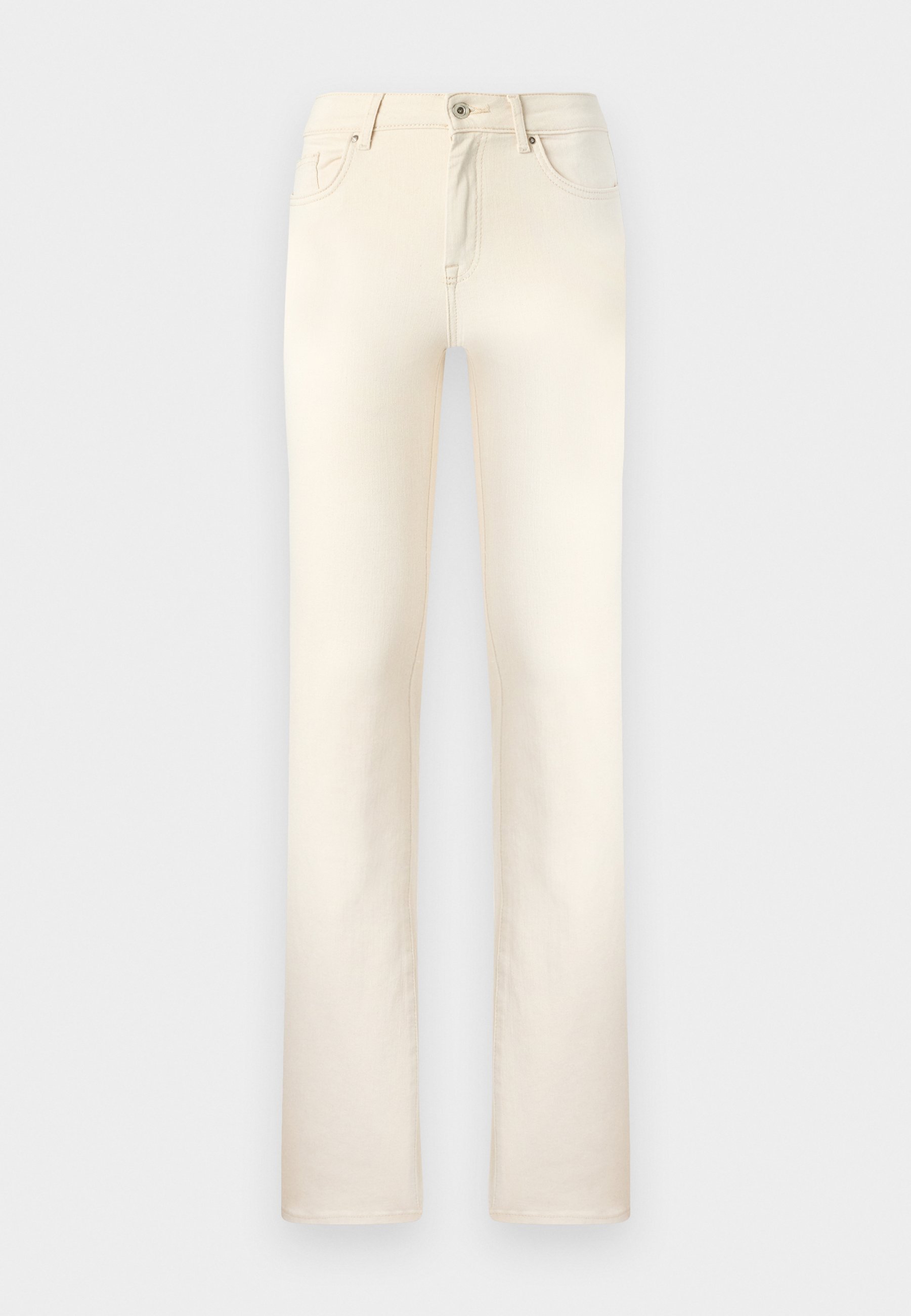 ONLY ONLLUSH LIFE - Jeans a zampa - ecru