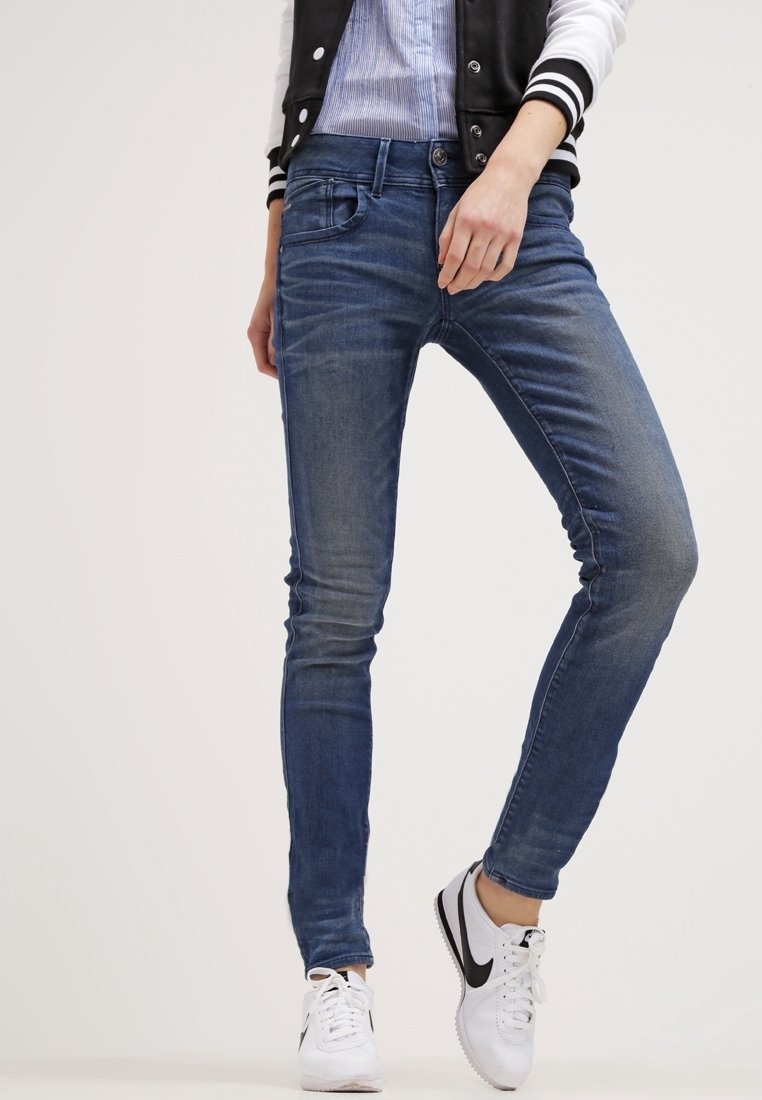 G-STAR Jeans Skinny Fit - blå denim