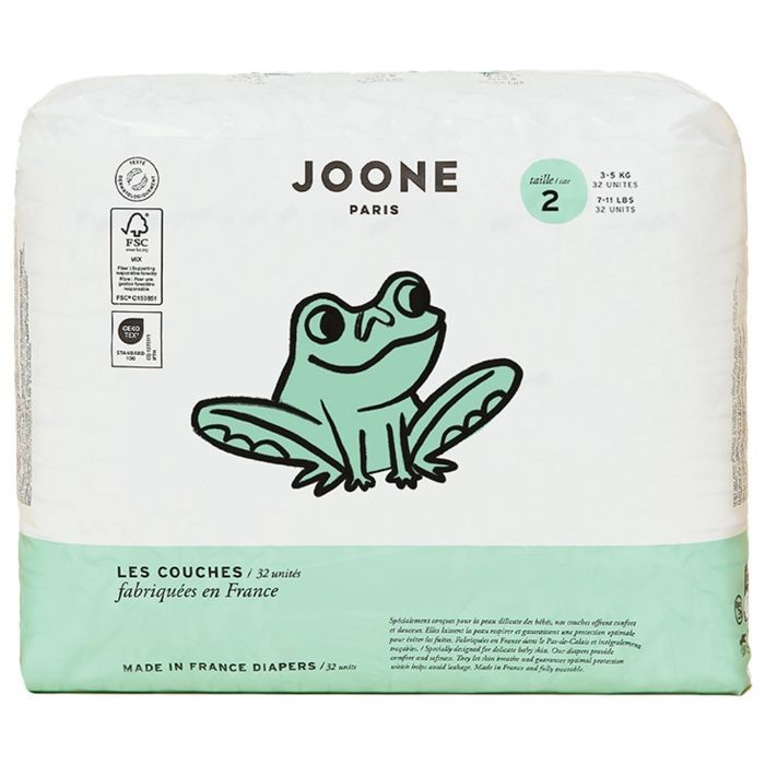 Joone 32 Diapers Size 2 for 3-5 kg