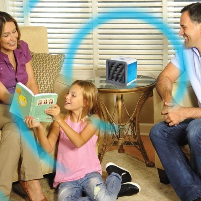 Luchtkoeler, airconditioner, draagbare luchtkoeler, 3-in-1 ventilator, airconditioner, luchtbevochtiger, luchtreiniger, multifunctioneel