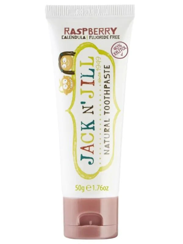 Jack N Jill Naturalna Pasta do zębów Organiczna Malina i Xylitol