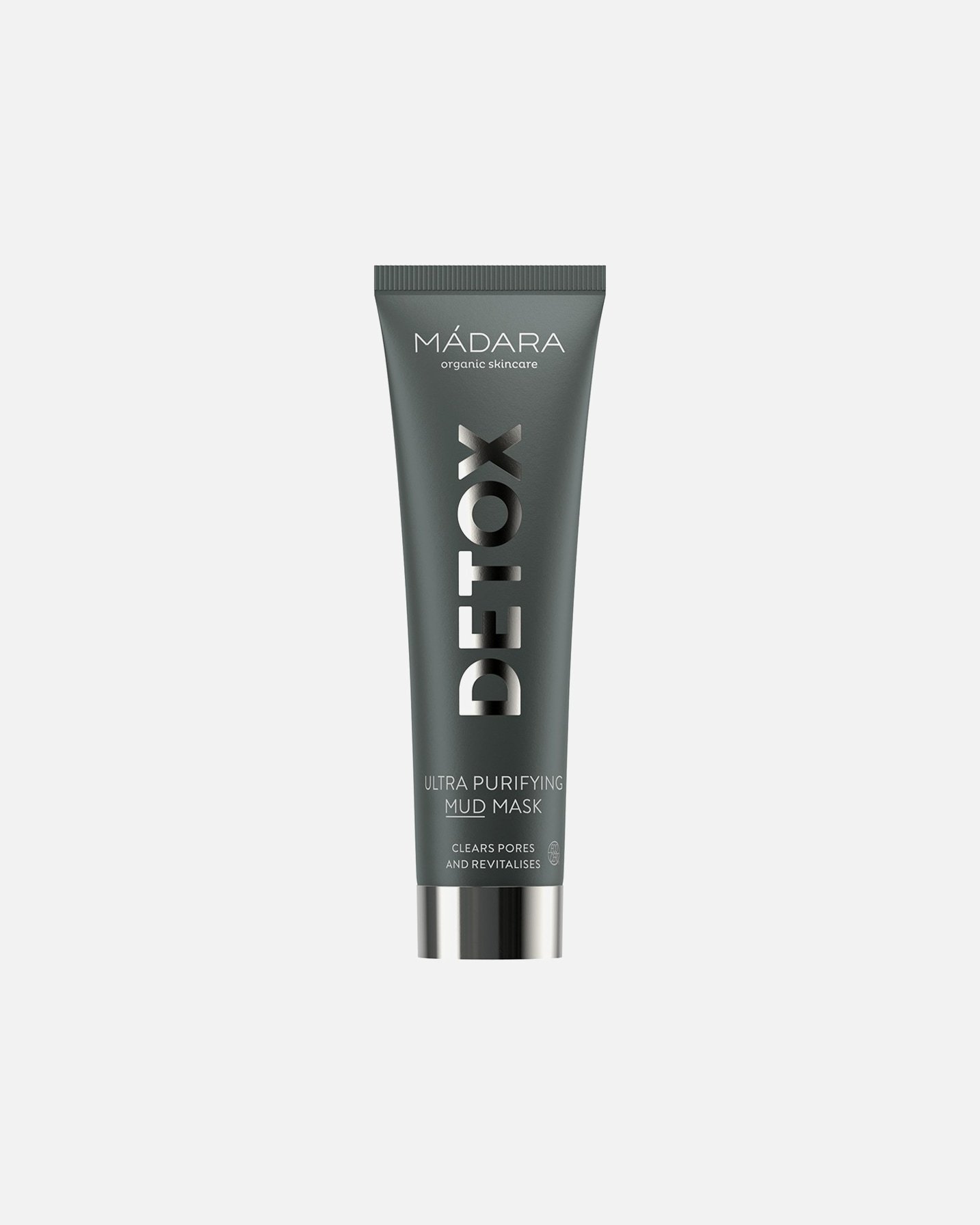 MÁDARA Clay Mask Detox itin valomoji purvo kaukė - 60 ml