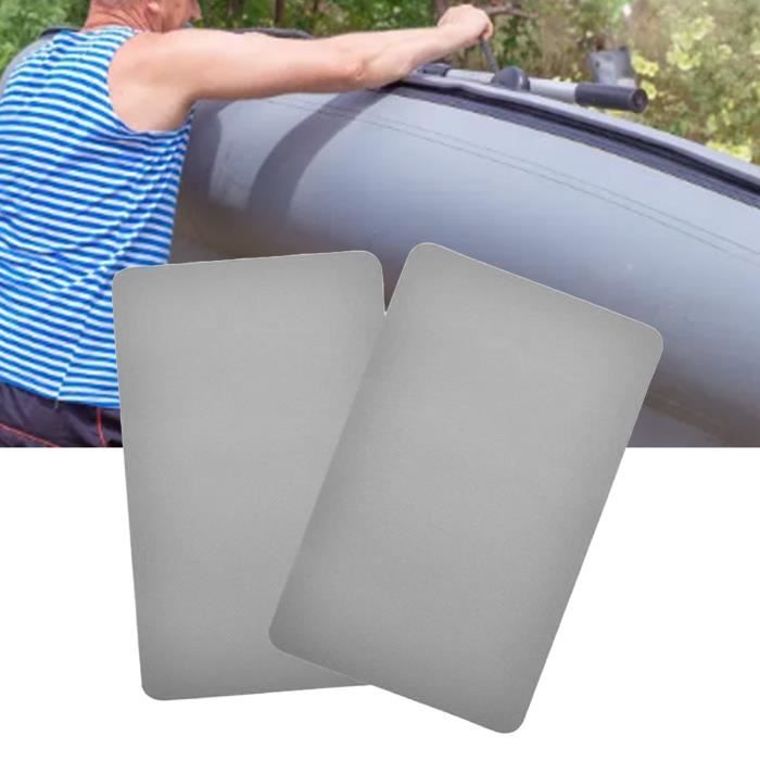 Kit de reparación de embarcaciones de PVC VVIKIZY - Parche de reparación deportivo - Gris
