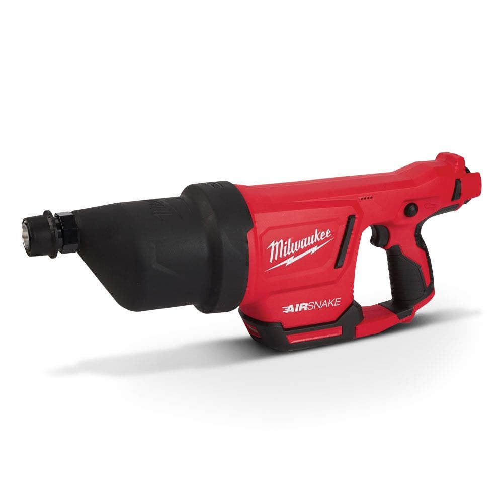 MILWAUKEE 12V Airsnake, Druckluft-Ablaufreinigungspistole, M12DCAG-0 Aufsatz