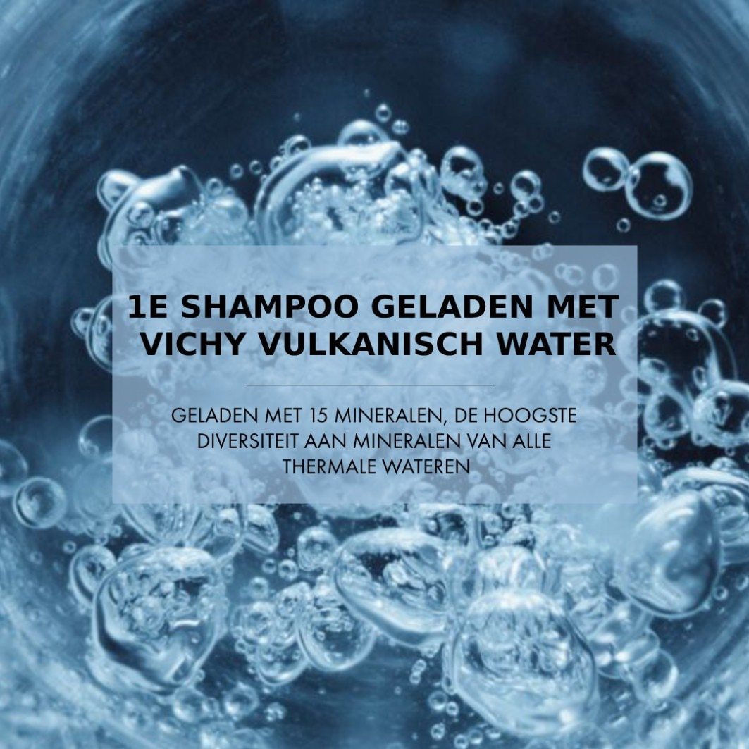 Vichy Dercos Technique Mineral Soft & Fortifying Shampoo - 400 ml