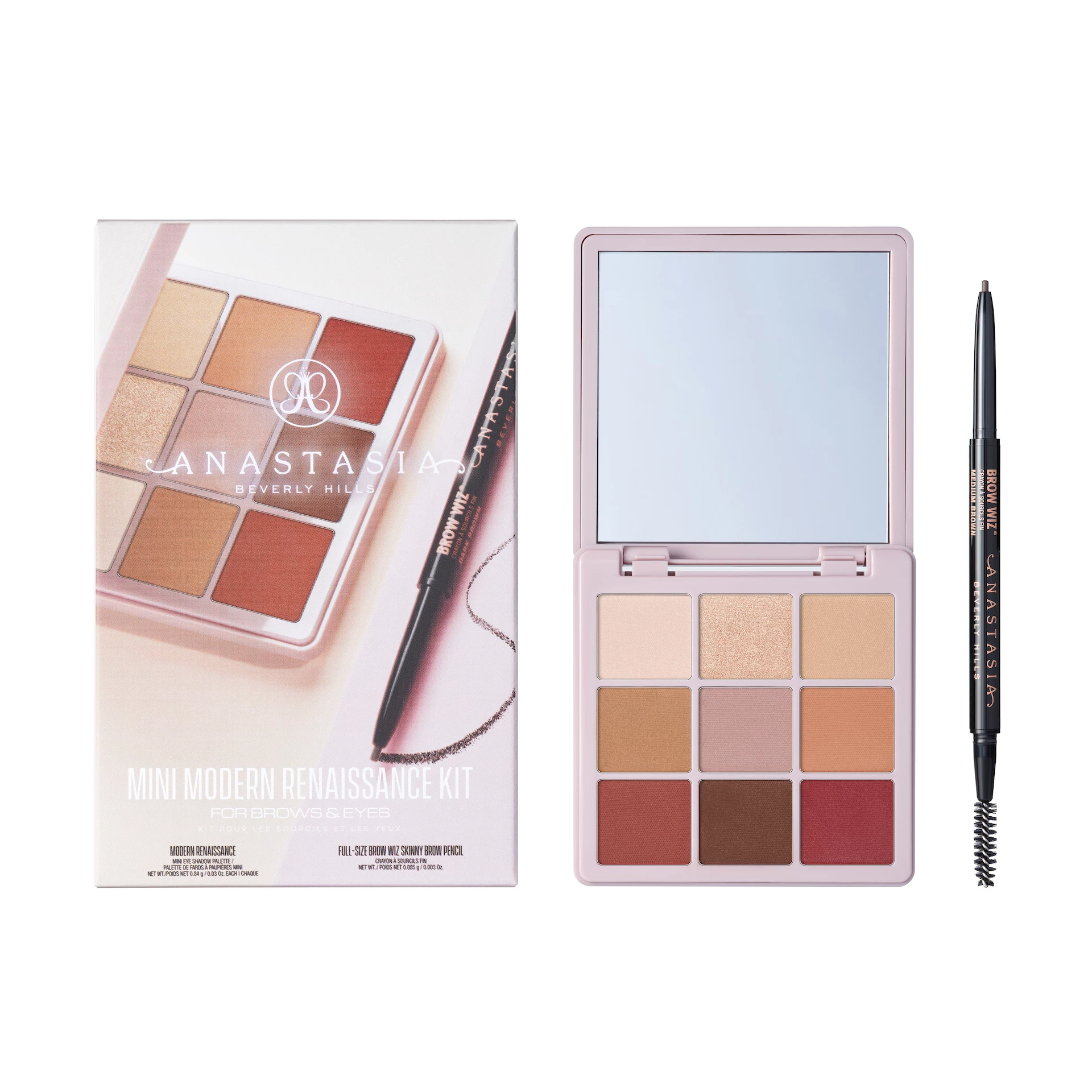 Mini Kit Modern Renaissance + Brow Wiz - Anastasia