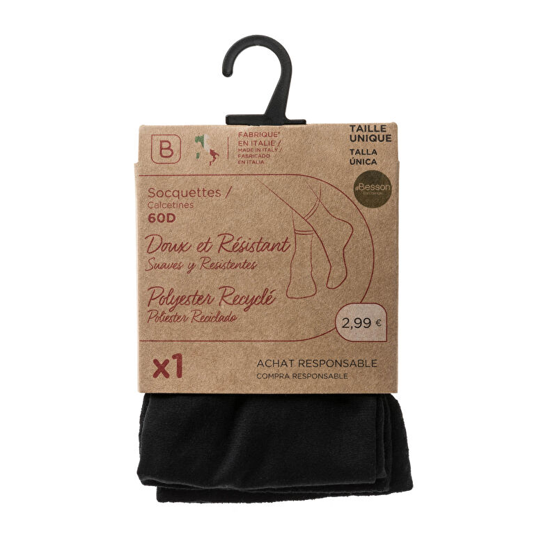 Chaussettes et collants Femme Noir
