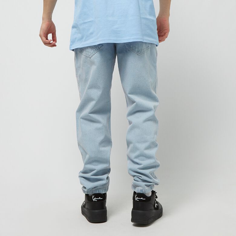 Small Signature Tapered Five Pocket Denim