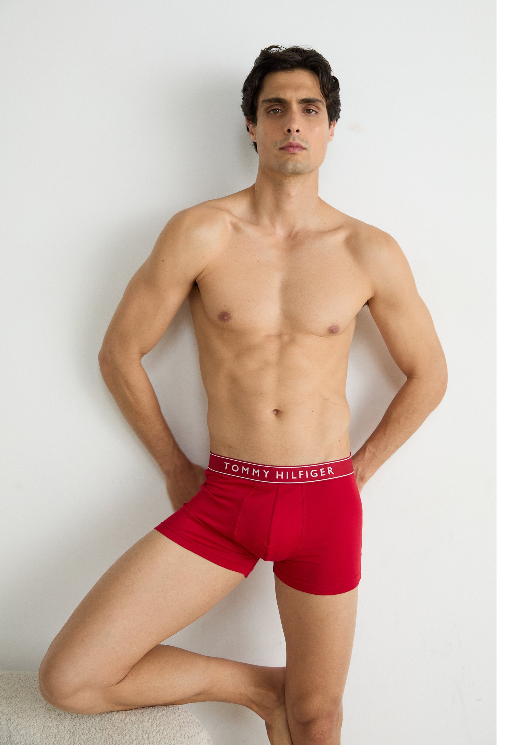 Tommy Hilfiger TRUNK 5-PACK - Boxershorts - wit/rood/grijs/donkerblauw/zwart