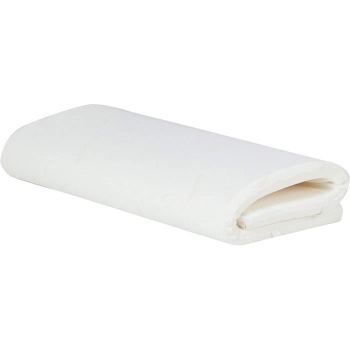 Cubrecolchón - 160x200 - Espuma de alta densidad - Funda extraíble - 6 cm de grosor
