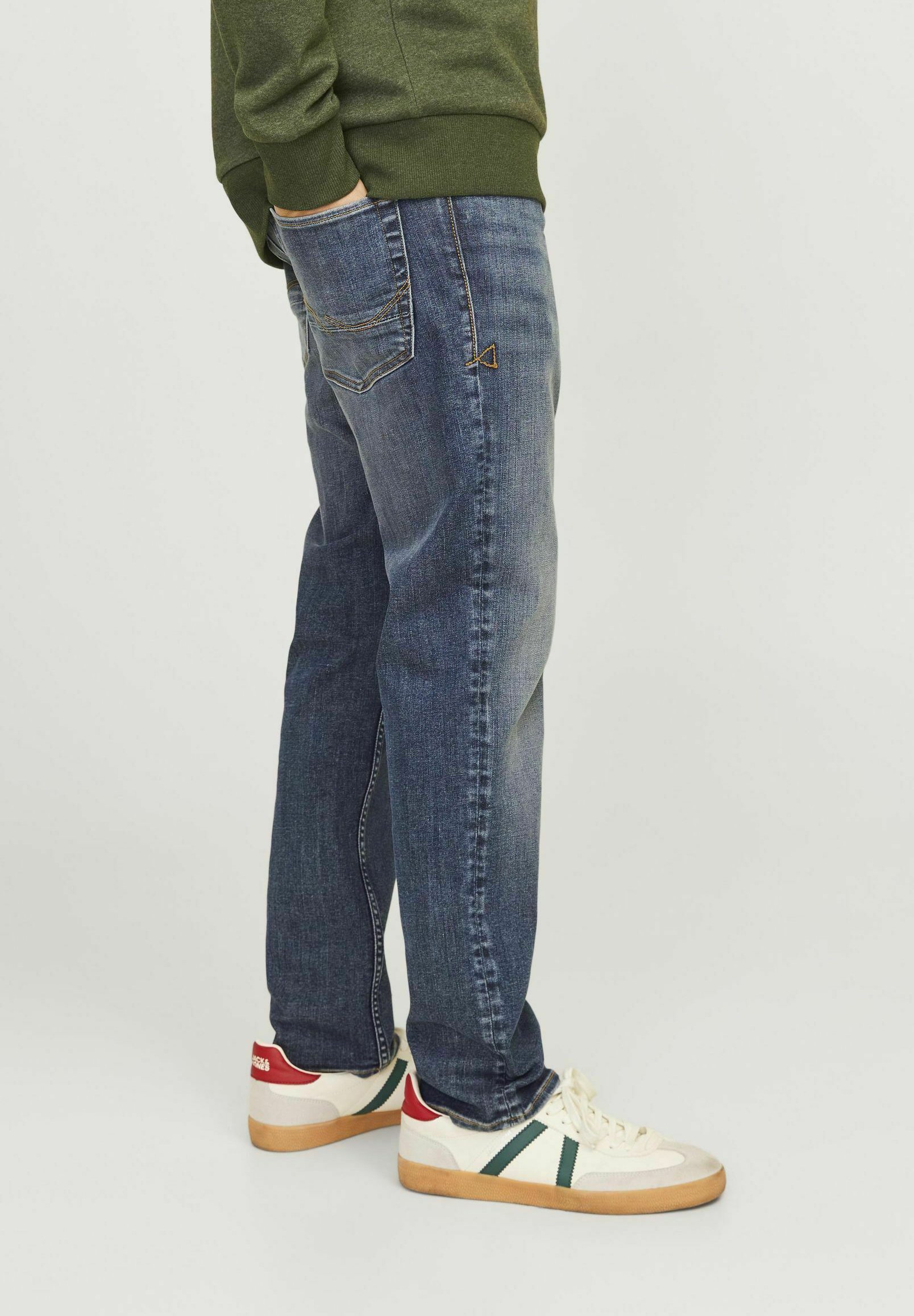 Jack & Jones JJICLARK - Straight leg -farkut - denim