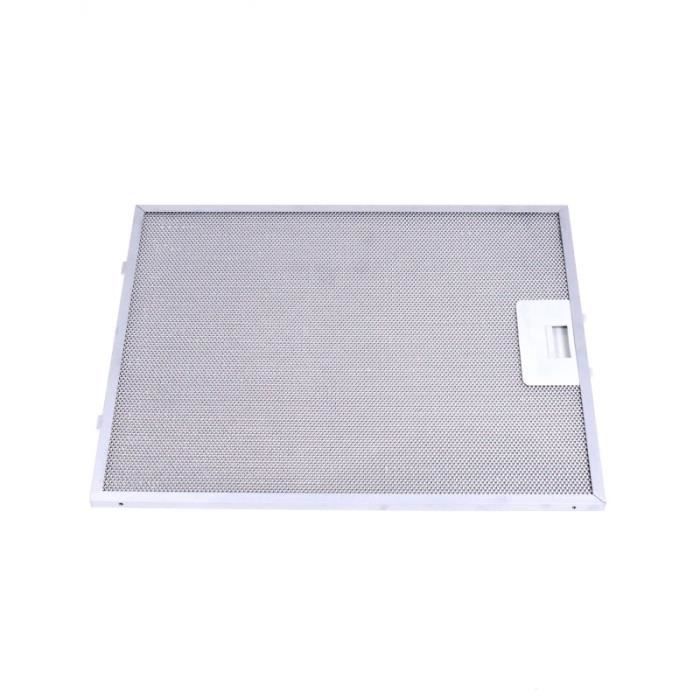 Filtre métal anti-graisse pour hotte AEG, Electrolux... - DISTRI+ - Alternative 80877665 - 343x285mm