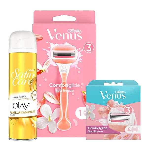 Venus Spa Breeze scheerapparaat starterspakket bundel