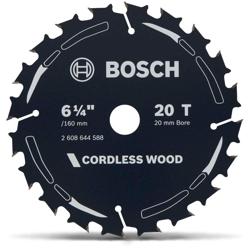 BOSCH TCT 160 mm 20-tenners treskjæreskive - BATTERIDRETT SAG