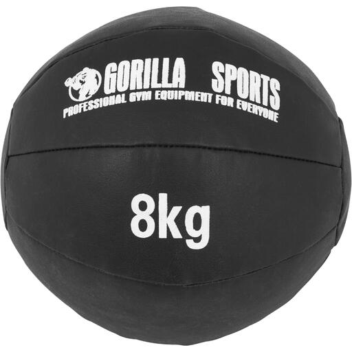  kg usnjena medicinska žoga Gorilla Sports