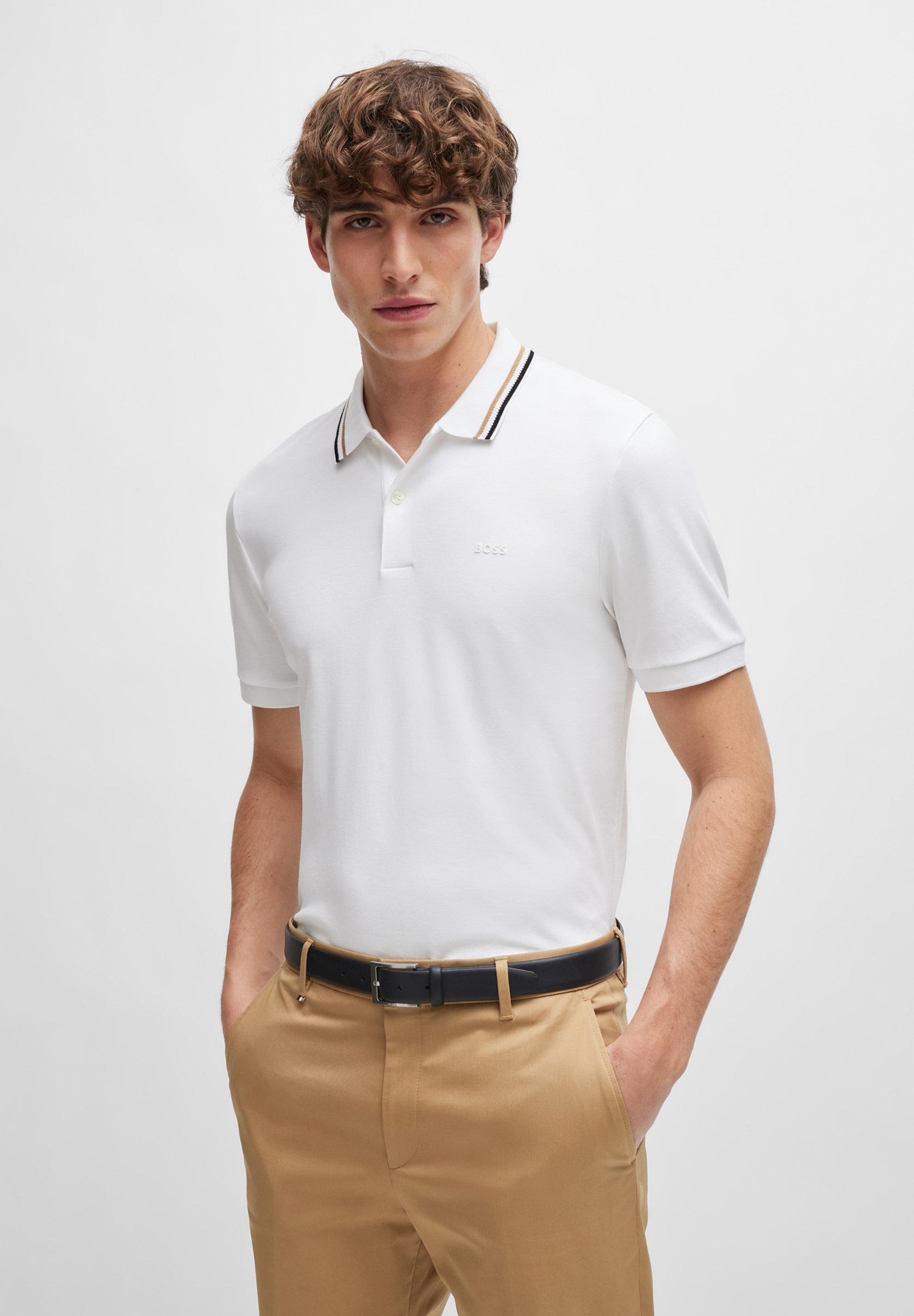 BOSS PENROSE 38 - Poloshirt - wit