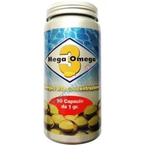 Mega 3 Omega 3-vetzuren 90 capsules Voedingssupplement voor cholesterol en triglyceriden