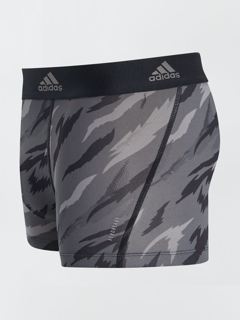 Conjunto de 3 calzoncillos bóxer 'adidas' - NEGRO