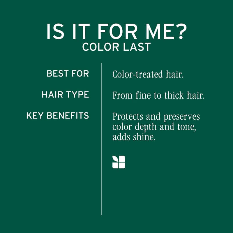 „Biolage Essentials ColorLast“ papildymo kondicionierius dažytiems plaukams