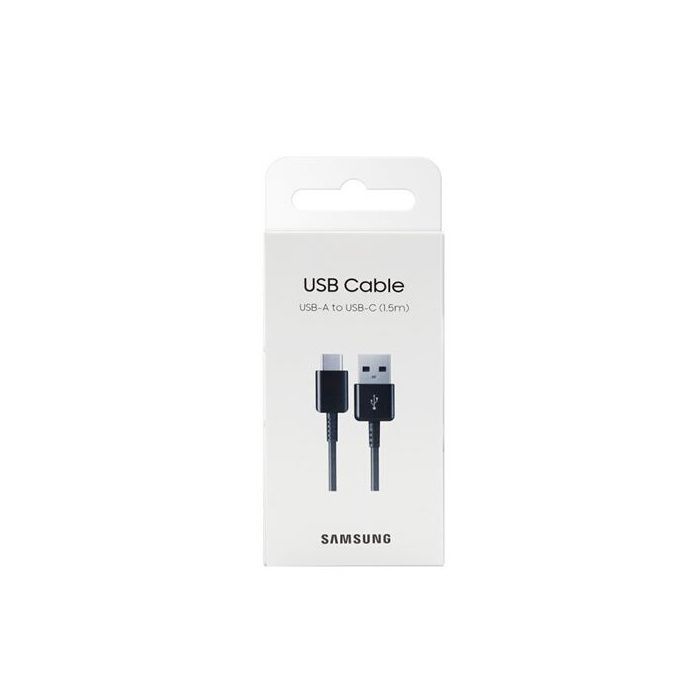 Câble USB - SAMSUNG - USB A/USB C - 1,5m - Noir - Charge et transfert de données