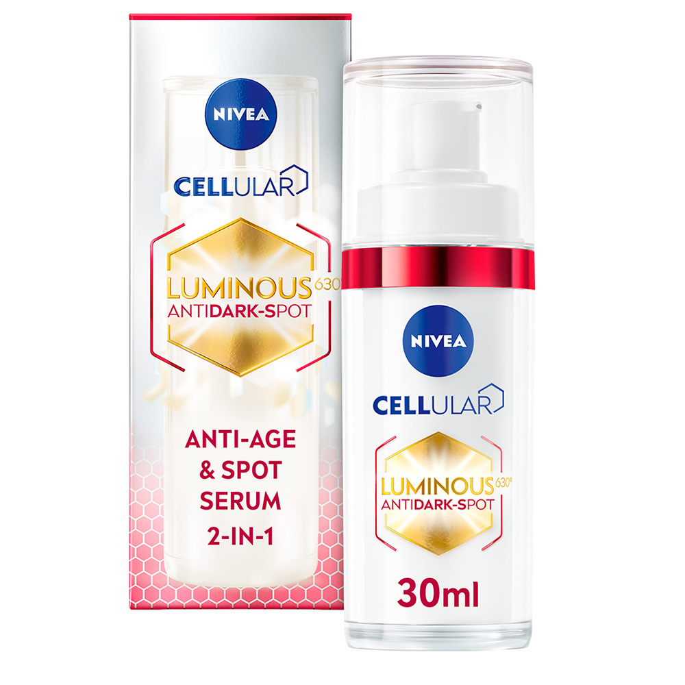 NIVEA Ragyogó Öregedésgátló és Sötét Foltok Elleni Szérum 30 ml