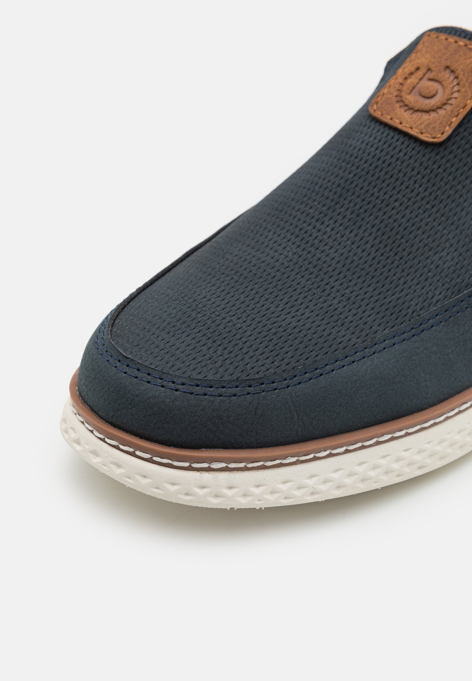 Bugatti Slip-on - blu scuro