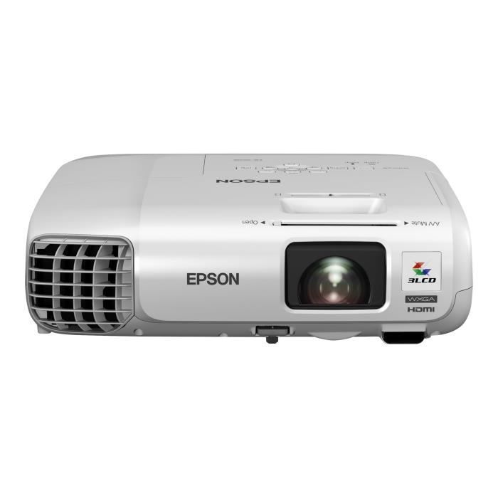 Proyector Epson EB-955WH - 3LCD - 3200 lúmenes - WXGA (1280 x 800) - 16:10 - HD - LAN