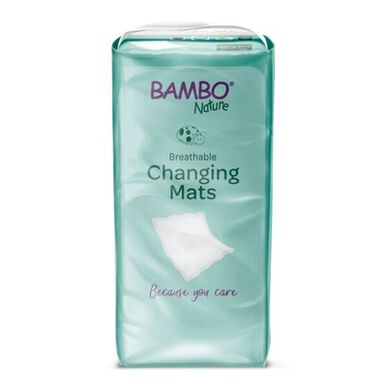 Bambus Nature Pustende Stellematter Engangs Baby Stellematter 10 enheter 10 enheter
