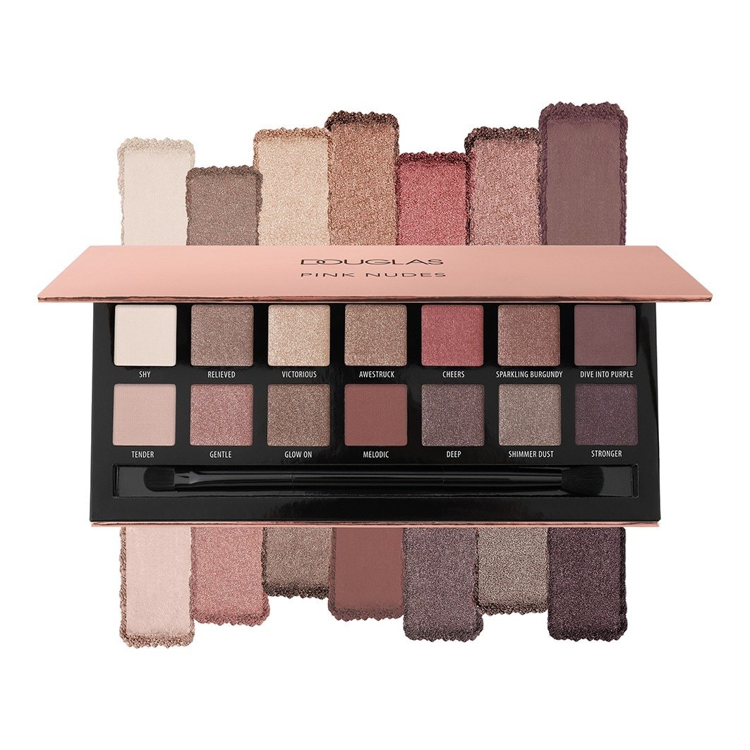 Douglas Collection Paleta sjenila za oči „Pink Nudes“ – 17,6 g