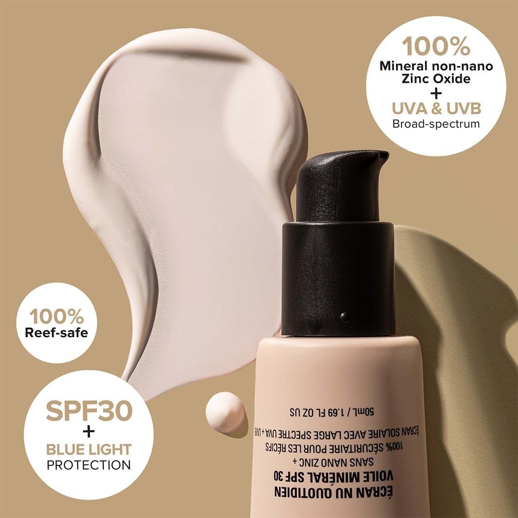 Nudestix BB krēms Nudescreen ikdienas minerālu plīvurs SPF 30 - 50 ml