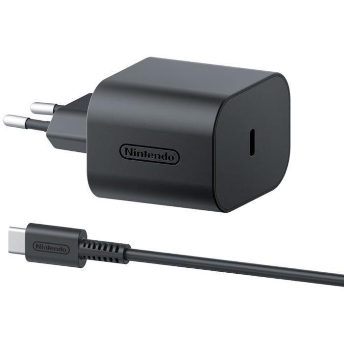 Adaptador de corriente para Nintendo Switch y Nintendo Switch 2