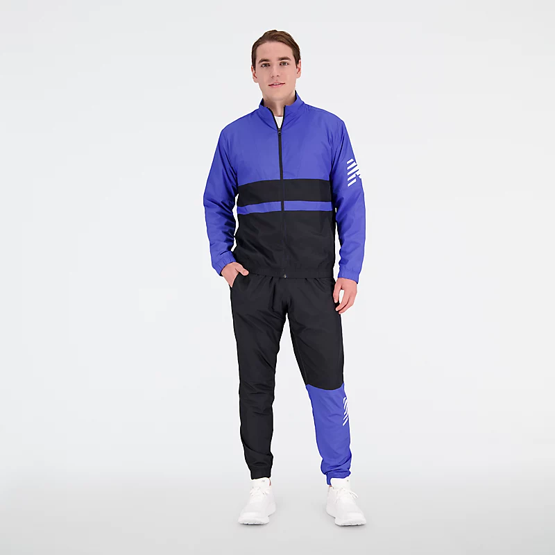 Herenjas Tenacity geweven – MARINEBLAUW