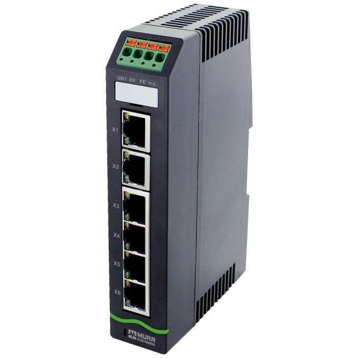 Netzwerk-Switch – MURR ELEKTRONIK – Xelity 6TX – 6 Ports – Fast Ethernet – RJ45