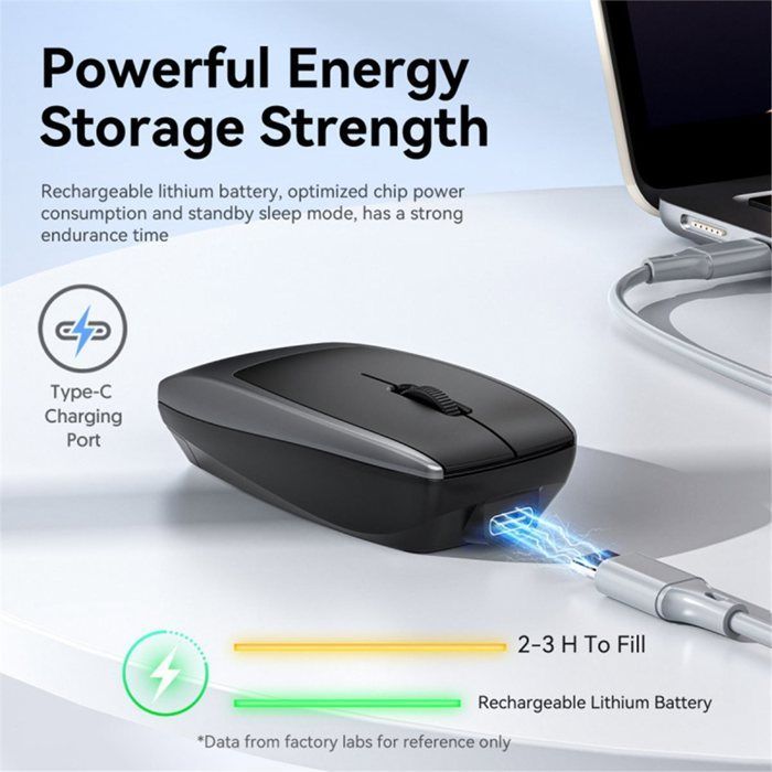Lector de tarjetas Bluetooth inalámbrico, mini ratón compacto recargable, ratón DPI para tablet y portátil.