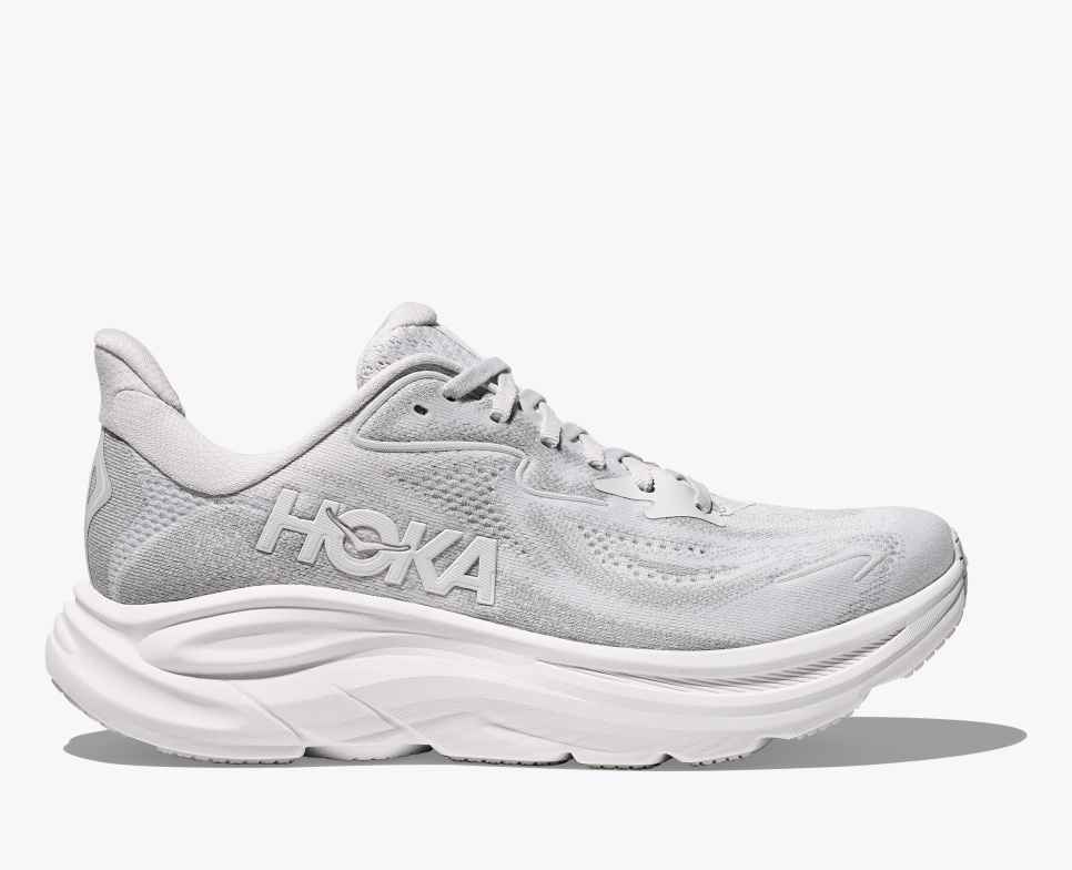 HOKA Clifton 10 Cosmic Grey / Stardust