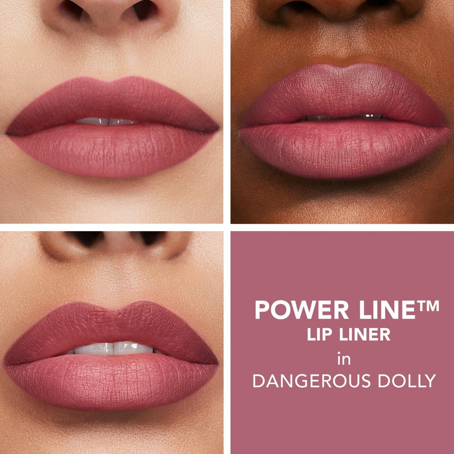 BUXOM Lipliner Power Line™ Lipliner putlinantis lūpų kontūras – 0,3 g