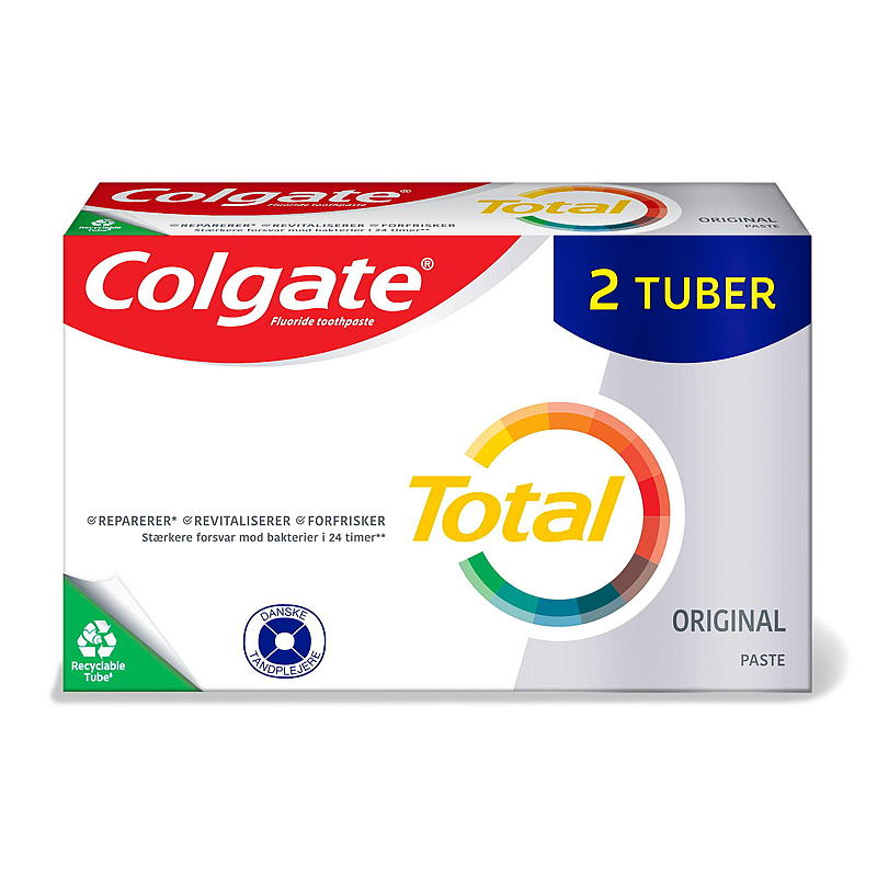 Dentifrice Colgate, lot de 2, 50 ml, Total Colgate