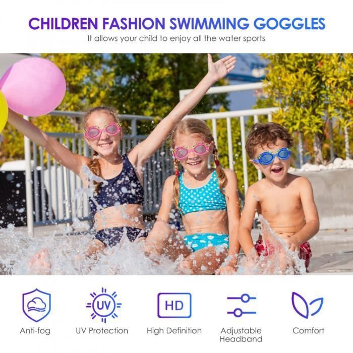 Swimming Goggles - Not specified - Ergonomic Model - Anti-fog - UV Protection - For Children 6-12 years