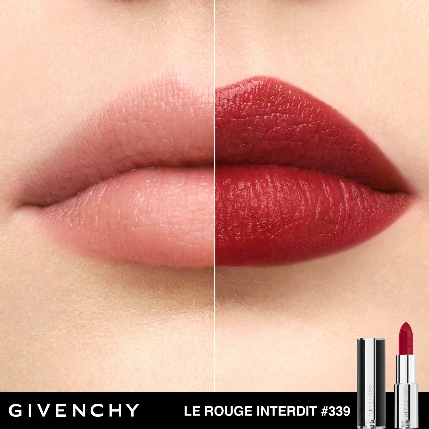 Labbra Le Rouge Interdit Intense Silk - Rossetto