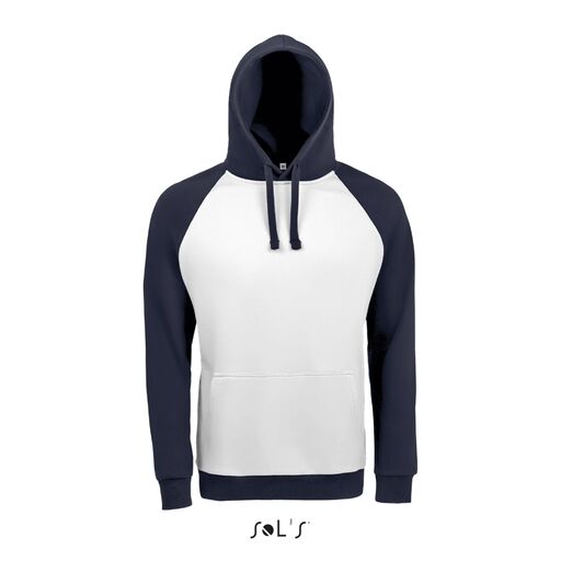 Sudadera Bicolor Con Capucha Sols Seattle