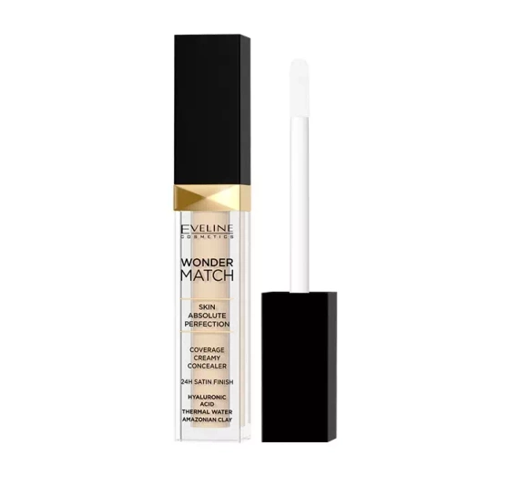 Eveline Cosmetics Wonder Match korektor w płynie 01 Light 6,8 ml